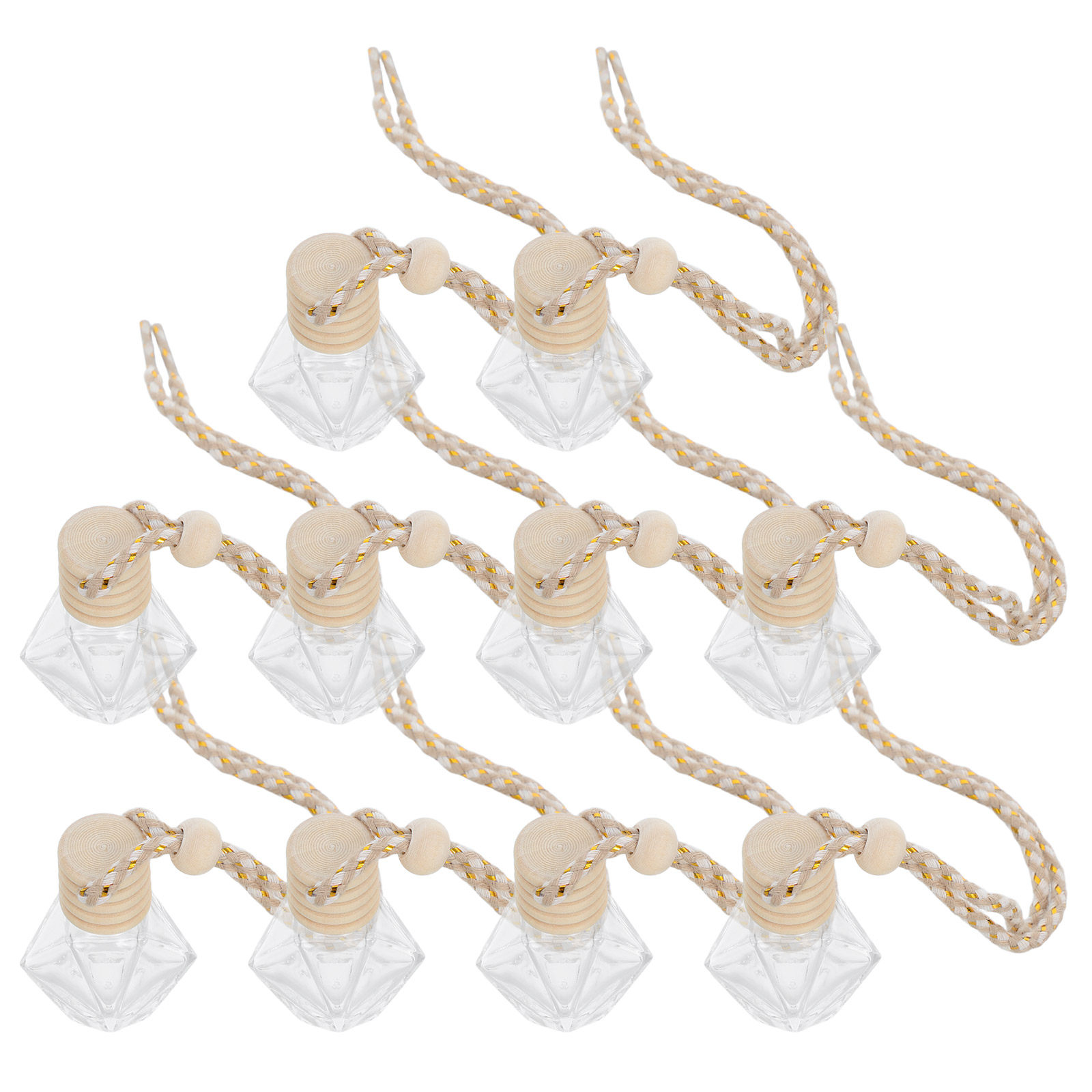 Unique Perfume Fragrance - 10Pcs Car Hanging Perfume Bottle Pendant