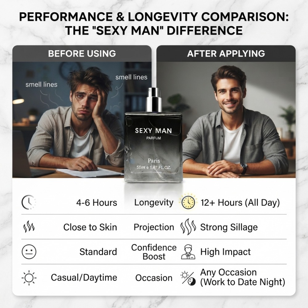 55ML Sexy Man Perfume Long-las - đánh giá và giá Unique Perfume Fragrance