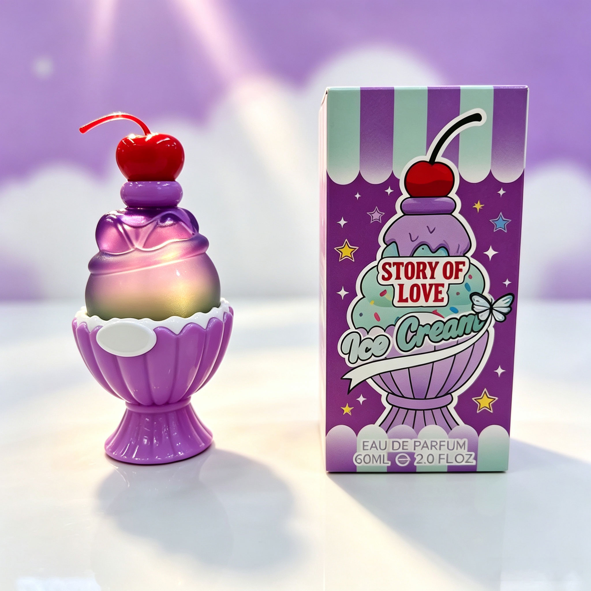 Cute Ice Cream Shaped Eau De P - đánh giá và giá Perfume Decant Sample