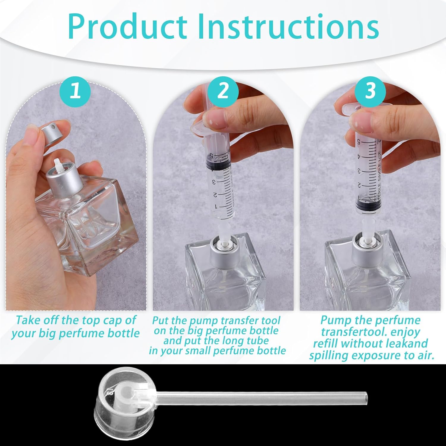 40Pcs/8Pcs Perfume Refill Pump - đánh giá và giá Perfume Decant Sample
